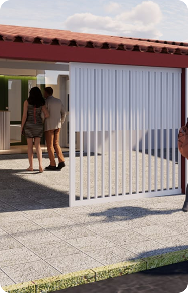 Fachada da SH2 Coworking